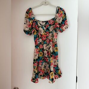 Zara medium multicolor with flowers